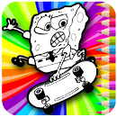 Coloring book for Sponge bob APK