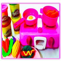 Kitchen Cooking Food Toys Affiche
