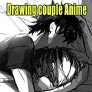 Dibujo Ideas de pareja de anime APK