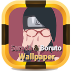 Sarada & Boruto Wallpaper আইকন