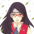 Sarada Uchiha HD Wallpaper biểu tượng