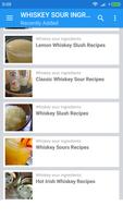 Whiskey Sour Recipes capture d'écran 1
