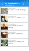 Hot Buttered Rum Recipes DIY capture d'écran 1