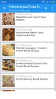 French Bread Pizza Recipes capture d'écran 1