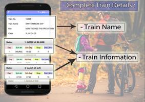 Indian Train, PNR, IRCTC , Live Status , Seat Info capture d'écran 1
