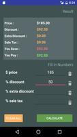 Discount Calculator скриншот 1
