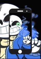 Sans Wallpaper Affiche