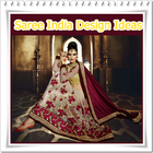 Saree india modern design icon