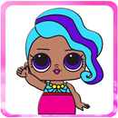 How to draw Lol doll surprise (Lol surprise game) APK