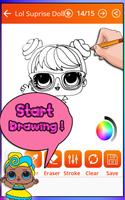 How to draw Lol doll surprise (Lol surprise game) capture d'écran 3