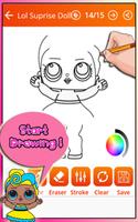 How to draw Lol doll surprise (Lol surprise game) capture d'écran 2
