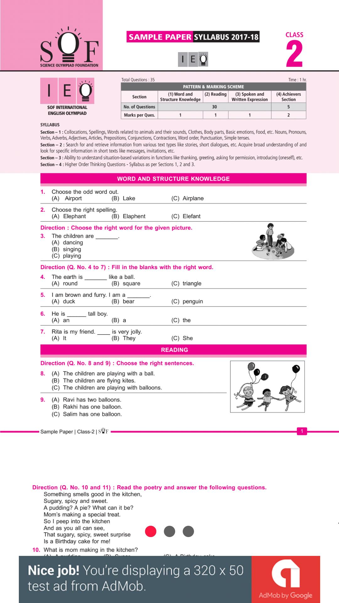 Ieo Previous Year Solved Question Papers For Android Apk Download