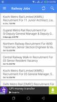 Railway Jobs India captura de pantalla 1