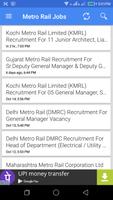 Railway Jobs India capture d'écran 2