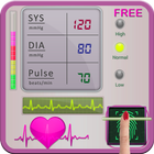 Blood Pressure Test Simulator ícone