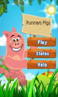 Runners Pigs poster