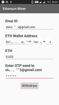 Ethereum Miner for Android - APK Download