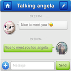 Chat With Talking Angelina أيقونة