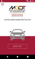 MD Practice Driving Test Plakat
