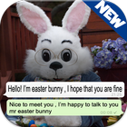 Chat with Easter Bunny 2018 icône
