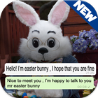 Chat with Easter Bunny 2018 أيقونة