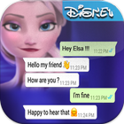 Chat With Princess Elssa - Prank icône