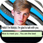 Chat Messenger With MattyB - Prank icône