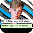 Chat Messenger With MattyB - Prank أيقونة