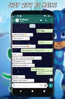 Messages Chat With Pj Kids Masks - Prank capture d'écran 1