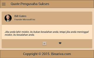 Quote Pengusaha Sukses screenshot 3