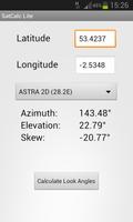 1 Schermata SatCalc Free Satellite Finder