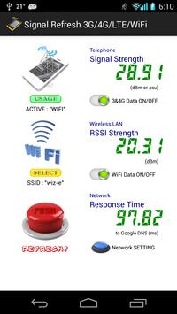 Signal Refresh 3G/4G/LTE/WiFi poster