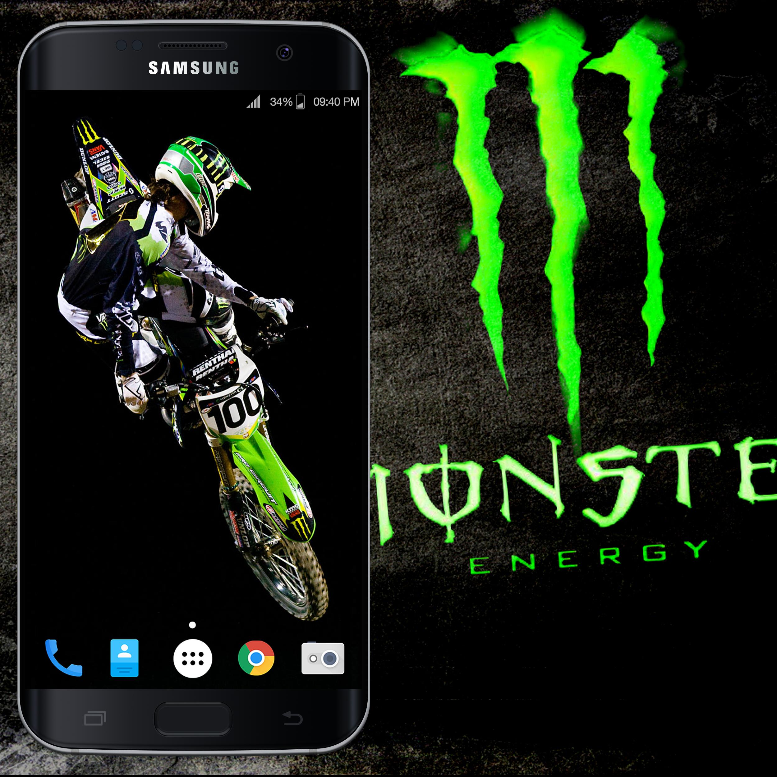 Android 用の Moto Monster Energy Wallpaper Apk をダウンロード