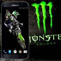 Poster Moto Monster Energy Wallpaper