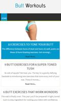 Poster Butt Workouts