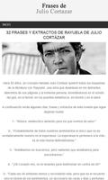 Frases de Julio Cortázar capture d'écran 3