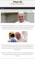 Frases del Papa Francisco تصوير الشاشة 2