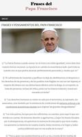 Frases del Papa Francisco स्क्रीनशॉट 3
