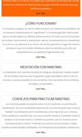 Mantras, Palabras de Poder captura de pantalla 1