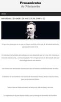 Frases de Nietzsche ảnh chụp màn hình 2