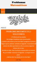 Problemas Matemáticos Poster