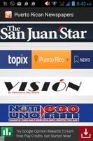 Puerto Rican Newspaper ポスター