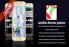 satellite director pointer plakat