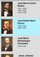 Presidentes de Costa Rica Affiche