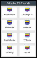 Colombie Chaînes TV Affiche