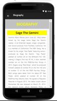 Sage The Gemini - Music And Lyrics capture d'écran 2