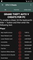 Cheats For GTA screenshot 2