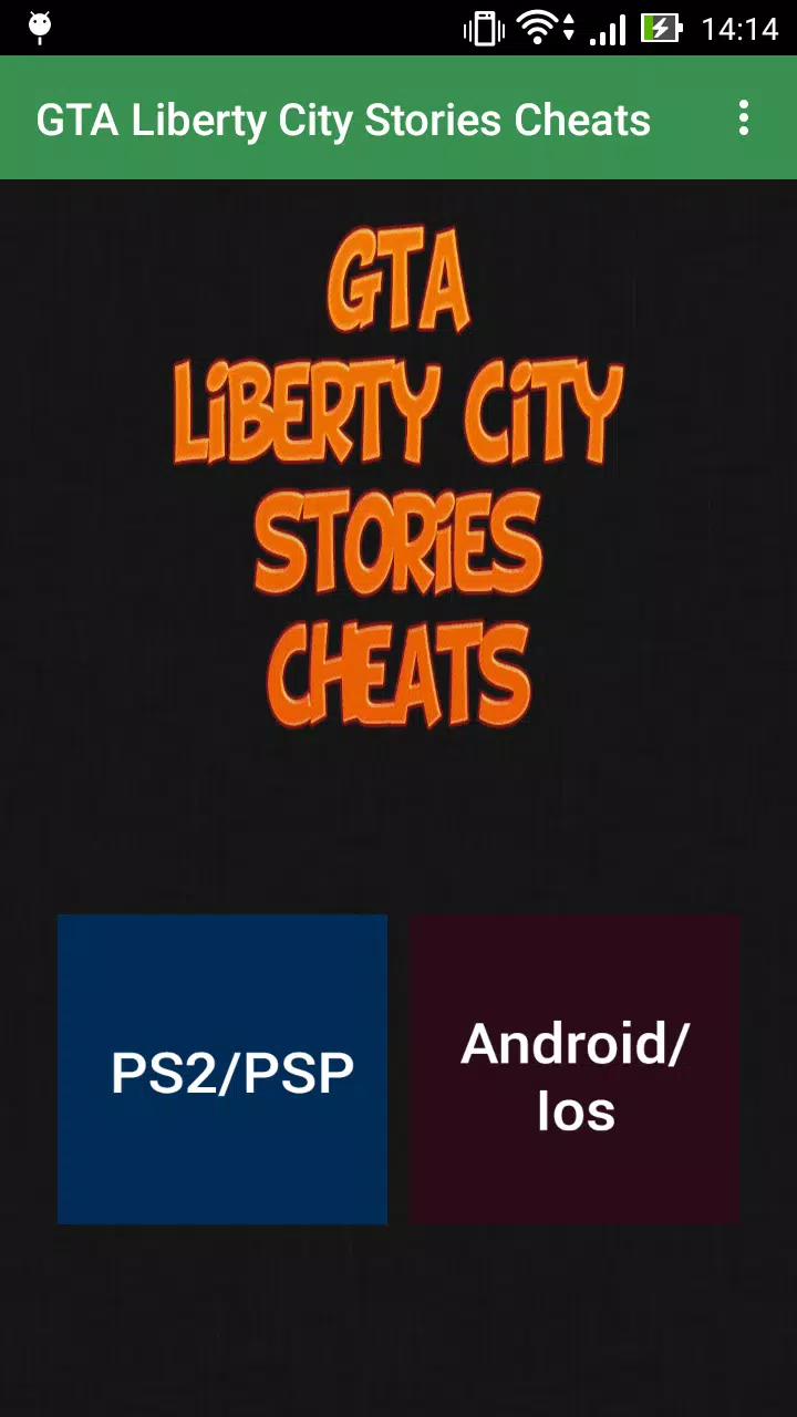 Cheat Codes for Liberty City Stories APK for Android Download