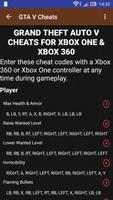 Cheats for GTA V screenshot 3