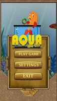 Aqua Rings Toss پوسٹر